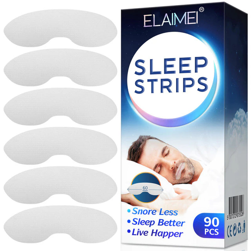 Sleep better with Anti-Snoring Strips. Promotes nose breathing, reduces snoring. Bye, dry mouth!